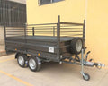 Remolque 2 ejes 3.000 x 1.700 x 500 ruedas por debajo – mma 750 kg