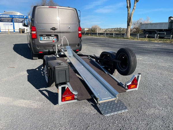 Remolque para motocicleta 2,50 m/600 kg TYPE-TOP