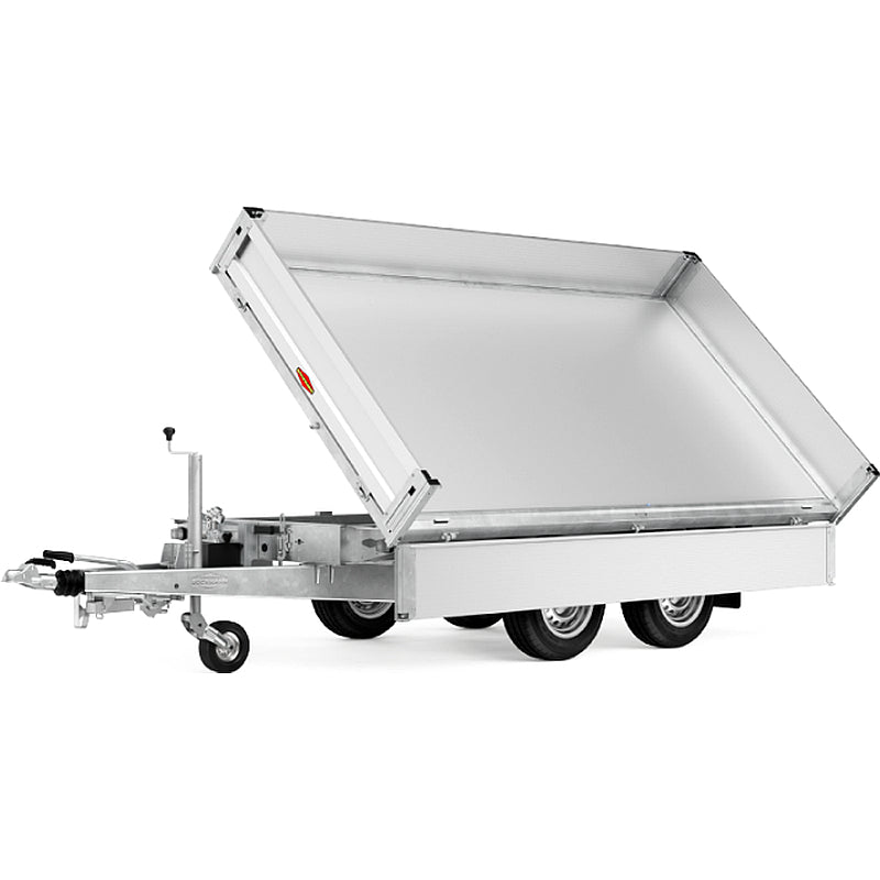 Remolque basculante hidráulico 2 ejes TASKER 400/2C – 3500 kg