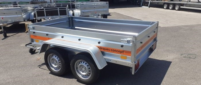 Equipaje bo 723 2 ejes (233m 132m 39cm) GVW 500/750 KG