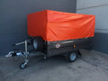 Remolque basculante hidráulico 750 kg – ruedas por debajo 2200 x 1600 x 400 mm