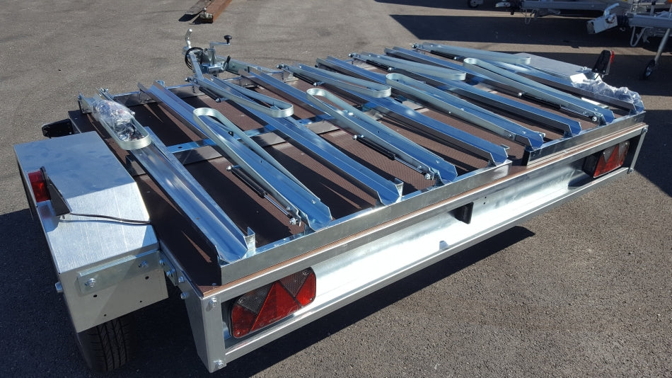 Remolque para bicicletas Orme-R186 – transporte seguro para 9 bicicletas