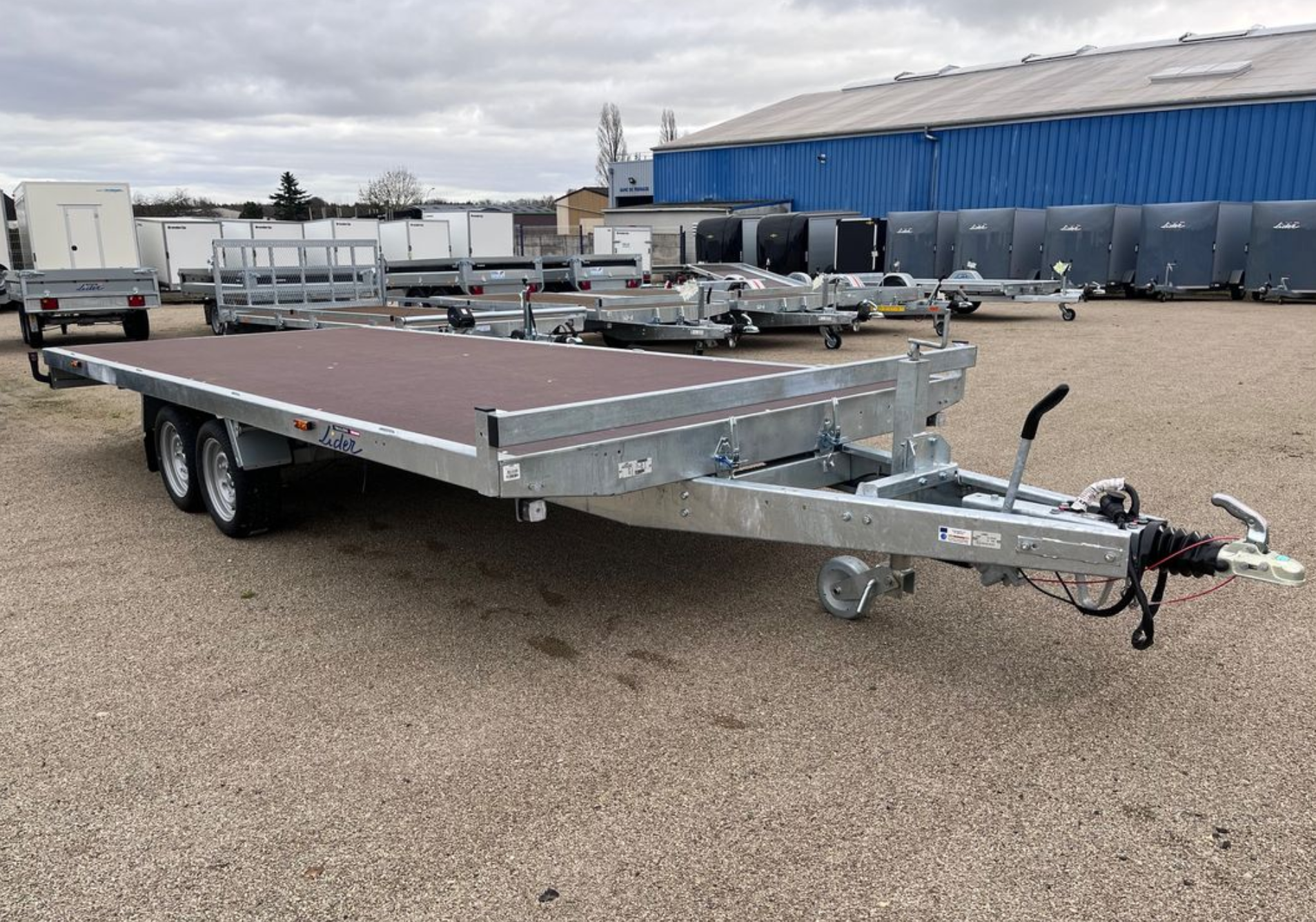 Remolque de plataforma boro atlas 4.5 3.5 GVW 3500 KG