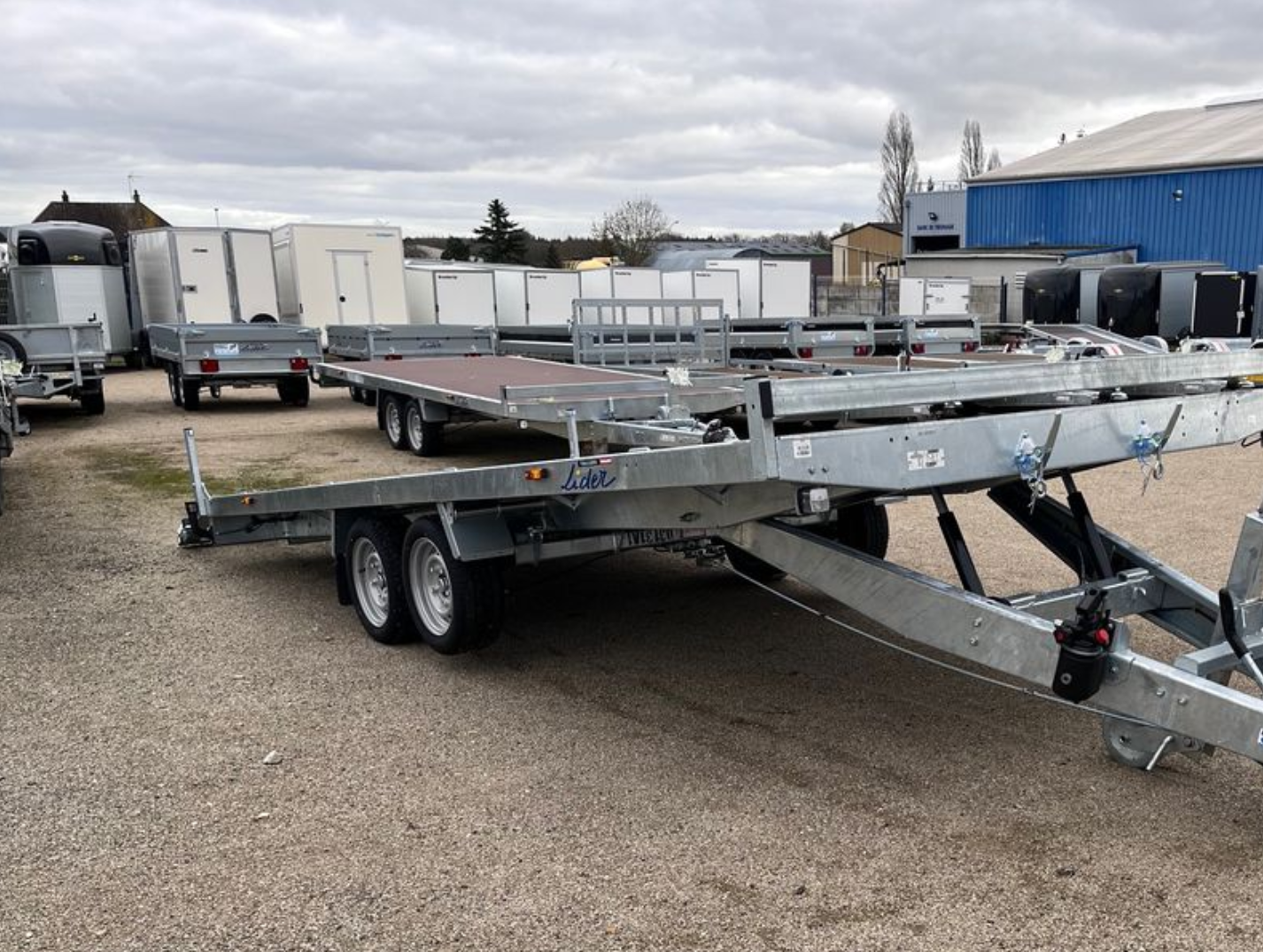 Remolque de plataforma boro atlas 4.5 3.5 GVW 3500 KG