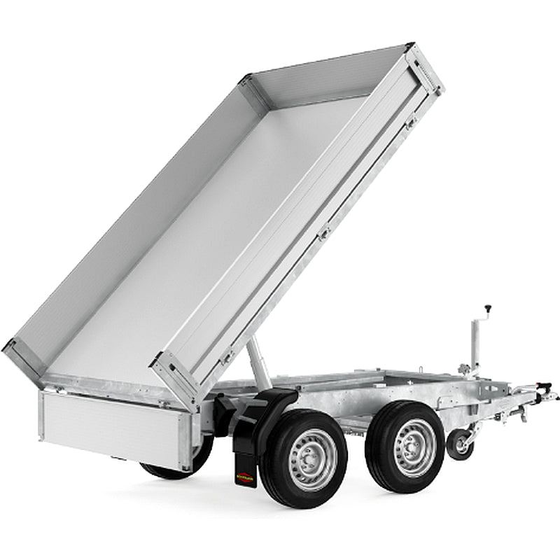 Remolque basculante hidráulico 2 ejes TASKER 400/2C – 3500 kg