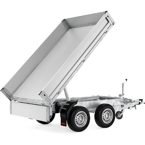 Remolque basculante hidráulico 2 ejes TASKER 400/2C – 3500 kg
