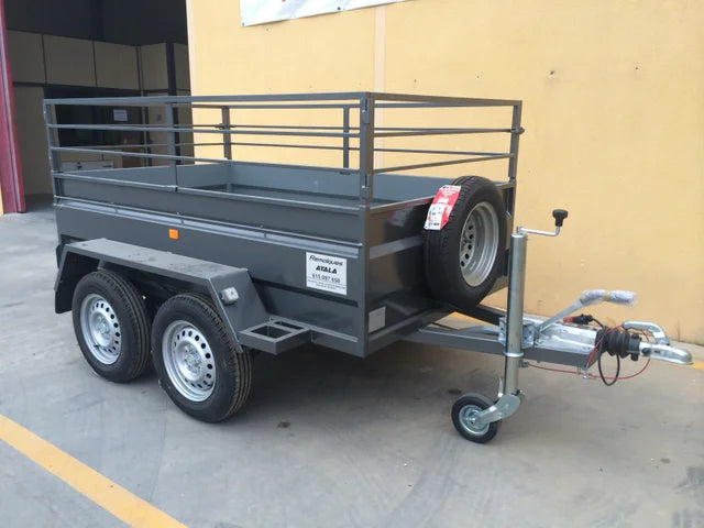 Remolque 2 ejes 2.500 x 1.500 x 500 – reforzado – mma 750 kg
